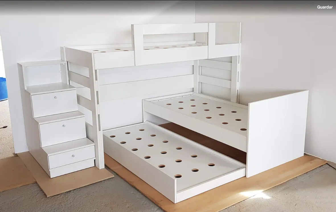 Cama Triple Modular - Serie Kids & Teens