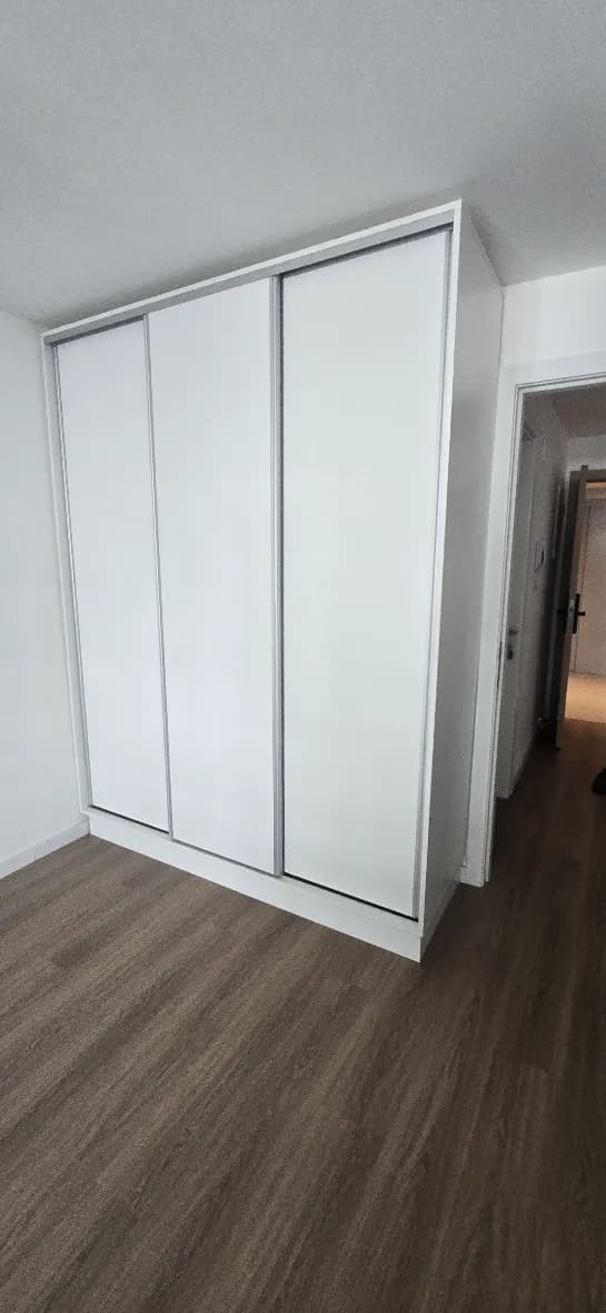 Placar a medida 3 puertas melamínico blanco